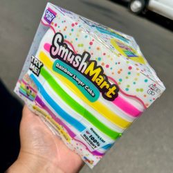SmushMart Rainbow Layer Cake Squishy