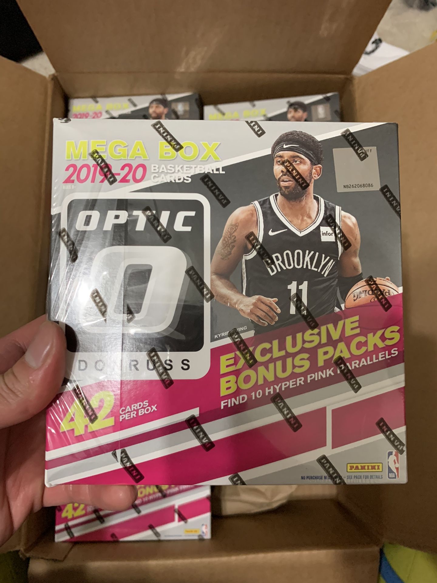 2019 - 2020 Panini Donruss Optic Mega Box.