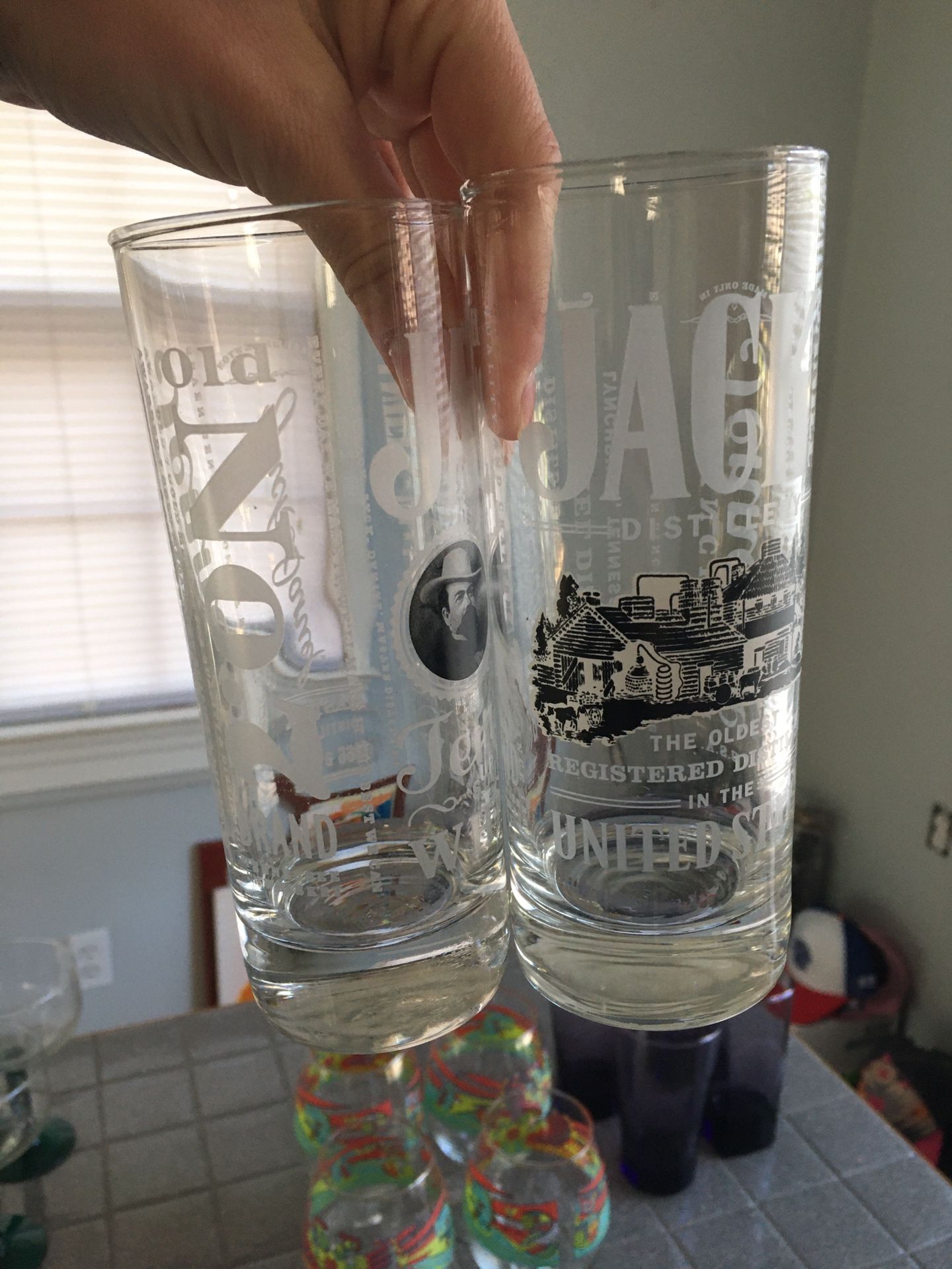 Jack Daniels glassware