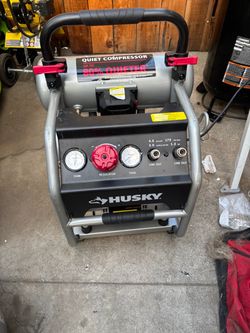 Husky 4.5 Gallon Quiet Air Compressor