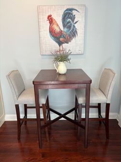 High Top Table & 2 Chairs