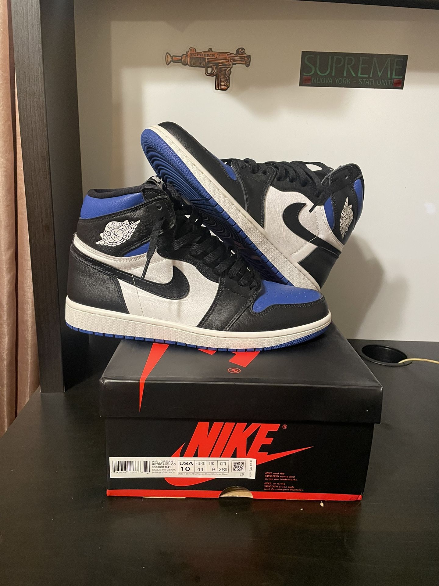 Jordan 1 Royal Toe