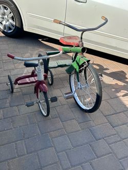 Vintage tricycles