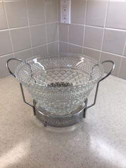 Large Glass Bowl - Vintage