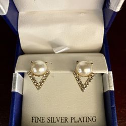 Fine Silver Plating Earrings 