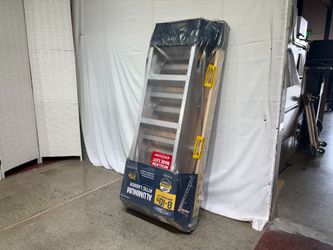 NEW! WERNER 8′-10′ Aluminum Attic Ladder
