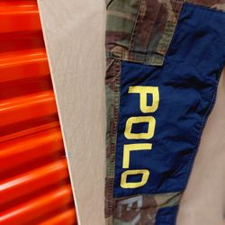 Polo Ralph Lauren Camo Patchwork Cargo Pants – Rare Style