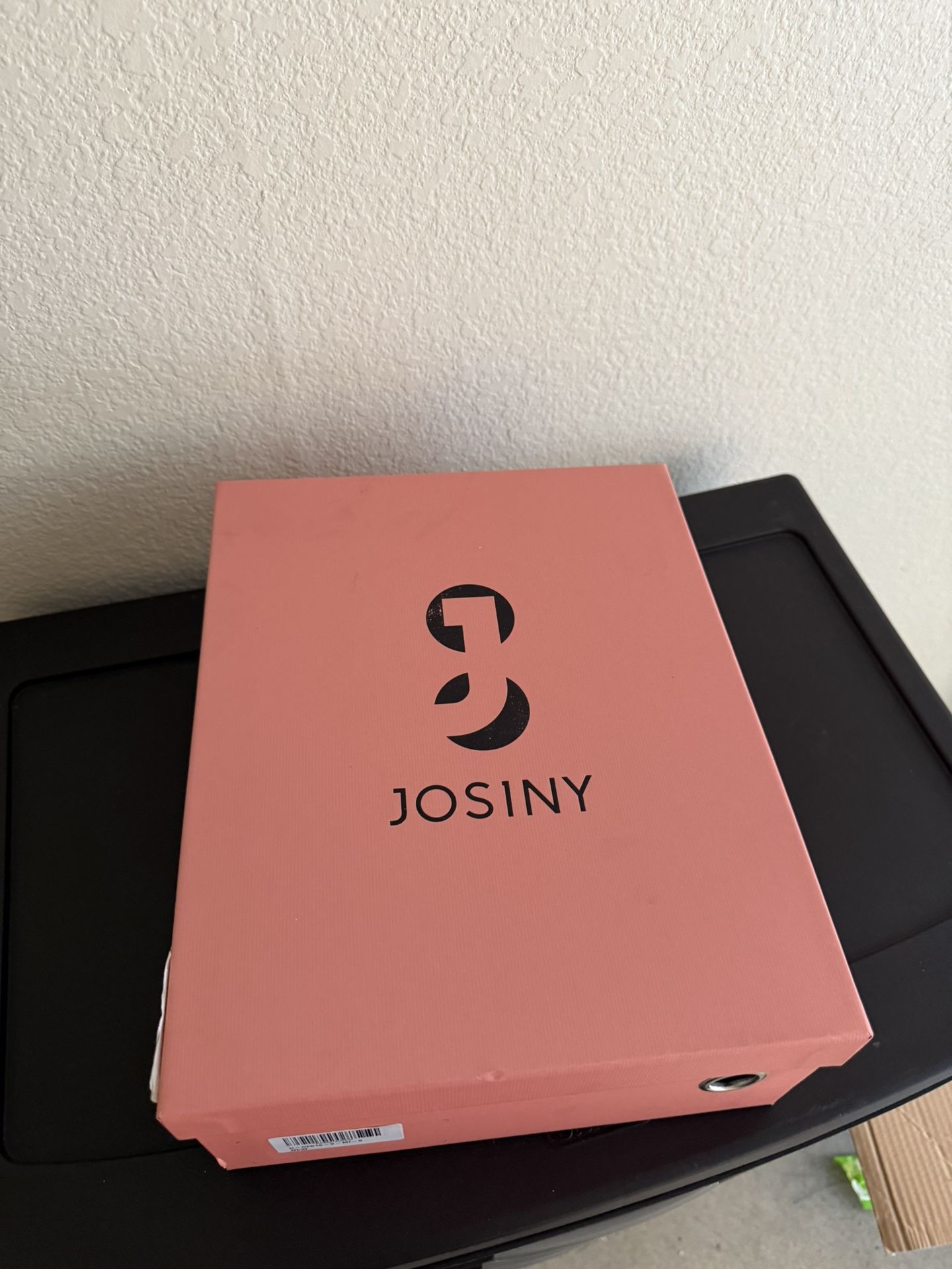 JOSINY Women Faux Suede Fur Lined Short Winter Boots Shoes Size 9