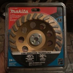 7” Diamond Cup Wheel 
