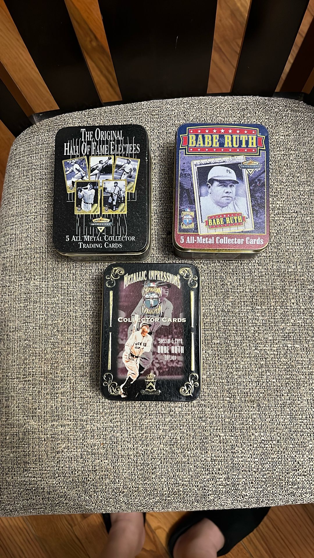 Babe Ruth All Metal Collectors Cards