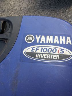 Yamaha EF 1000 Is Generator