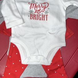 New 3pc Holiday Outfit. See Description