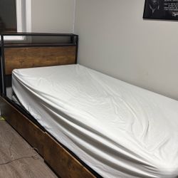 Twin XL Bed And Mattress 