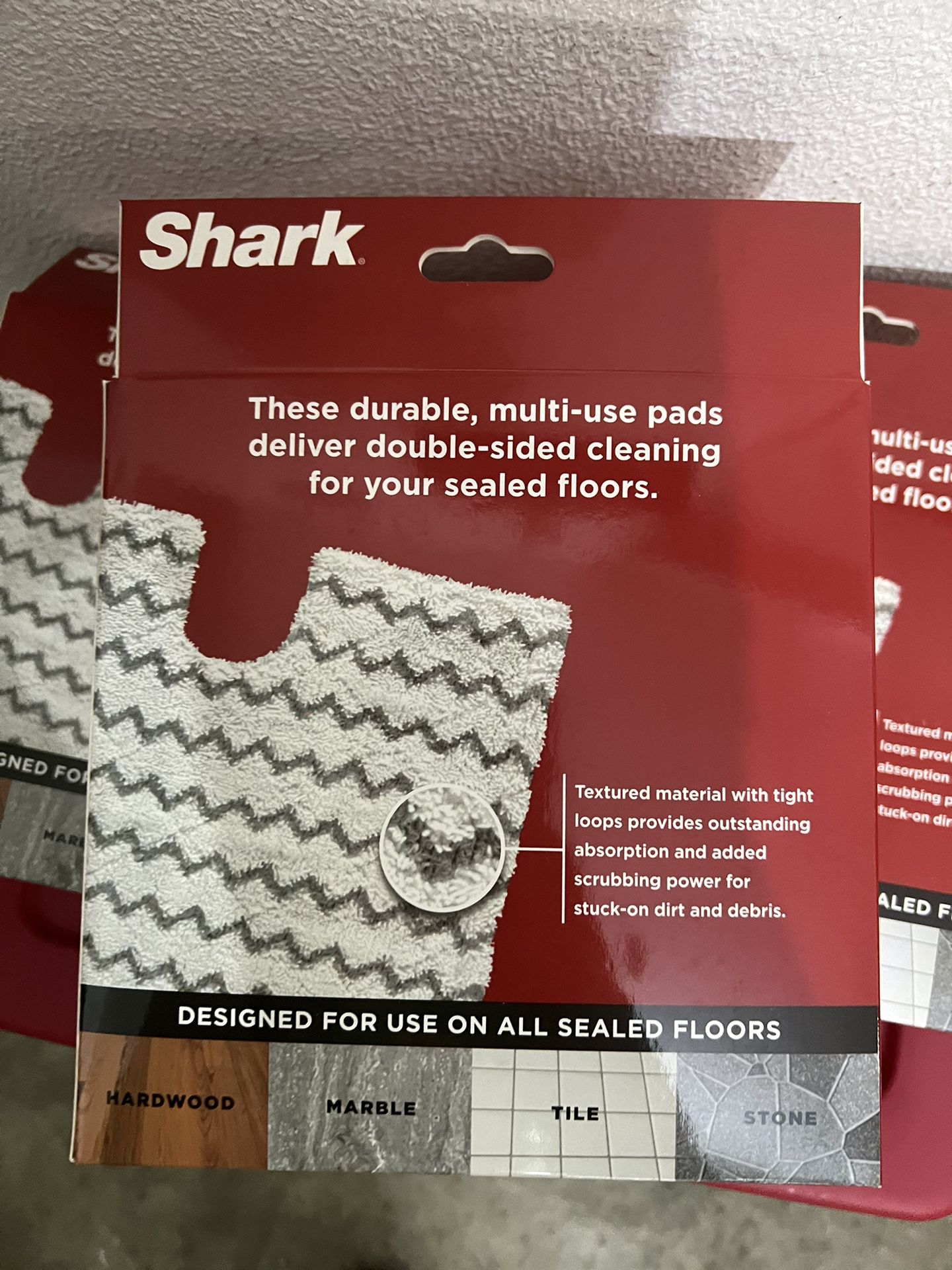 Shark steam pocket Pads