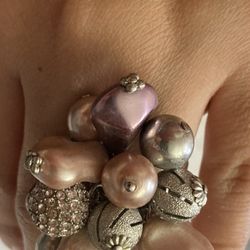 Premier Design beaded ring free size