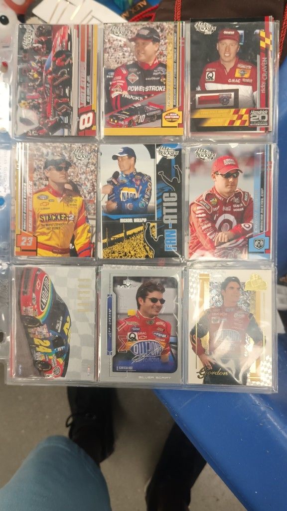 Jeff Gordon racing cards bundle