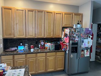 Maple Kitchen Cabinet Set