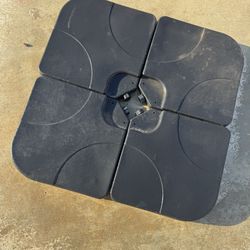 umbrella base weighted