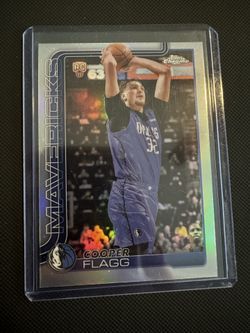 Cooper Flagg Refractor Topps Chrome