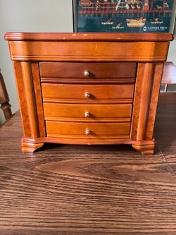 Wooden Jewelry Box