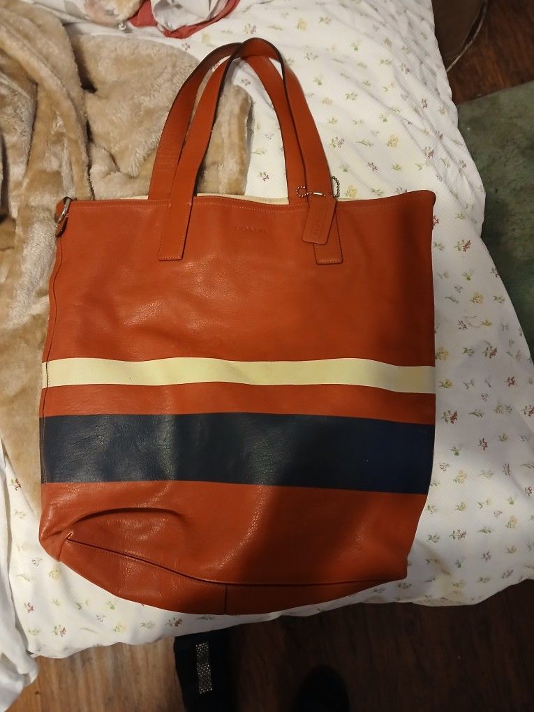 Leather Limited Edition Coach Bag