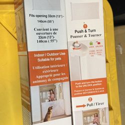 Retractable Baby Gate Or Dog Gate