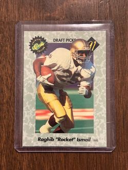 Raghib Rocket Ismail Rookie Card