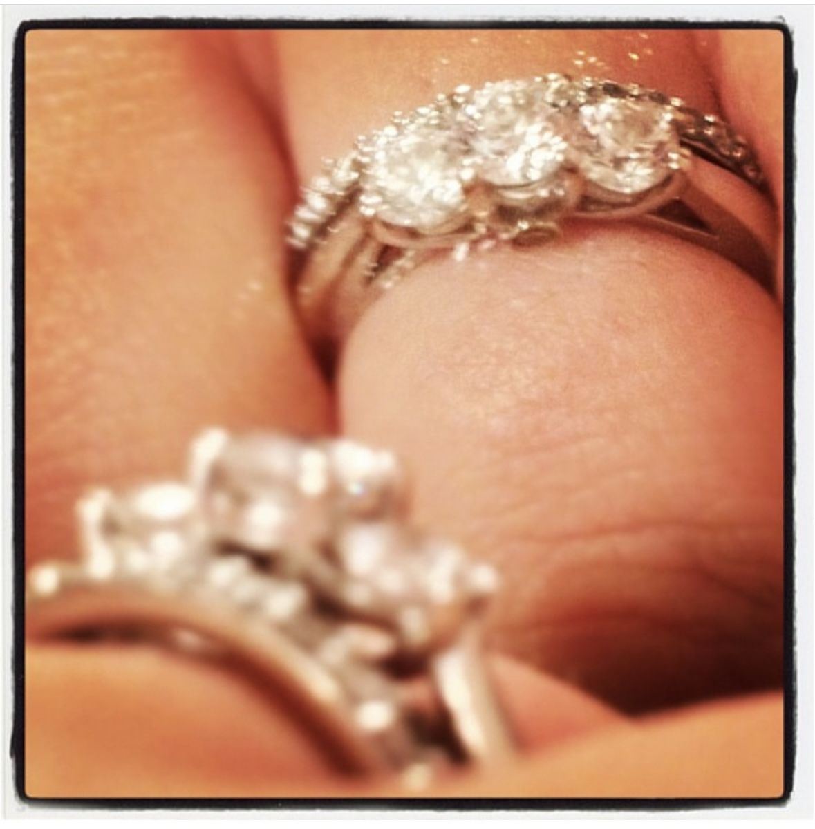 Engagement And Wedding Band