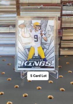 🏈 (5) QB Joe Burrow Cards