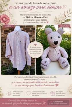 Custom Memory Bear Made from Clothing