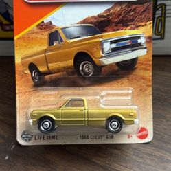 2025 Matchbox #110 1968 Chevy® C10 MEDIUM GOLD
