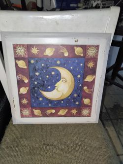 Nice little framed simulated art for the wall