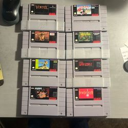 Super Nintendo Games 