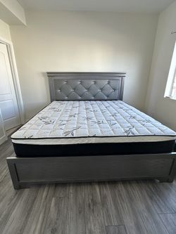 King Size Mattress Pillow Top New 