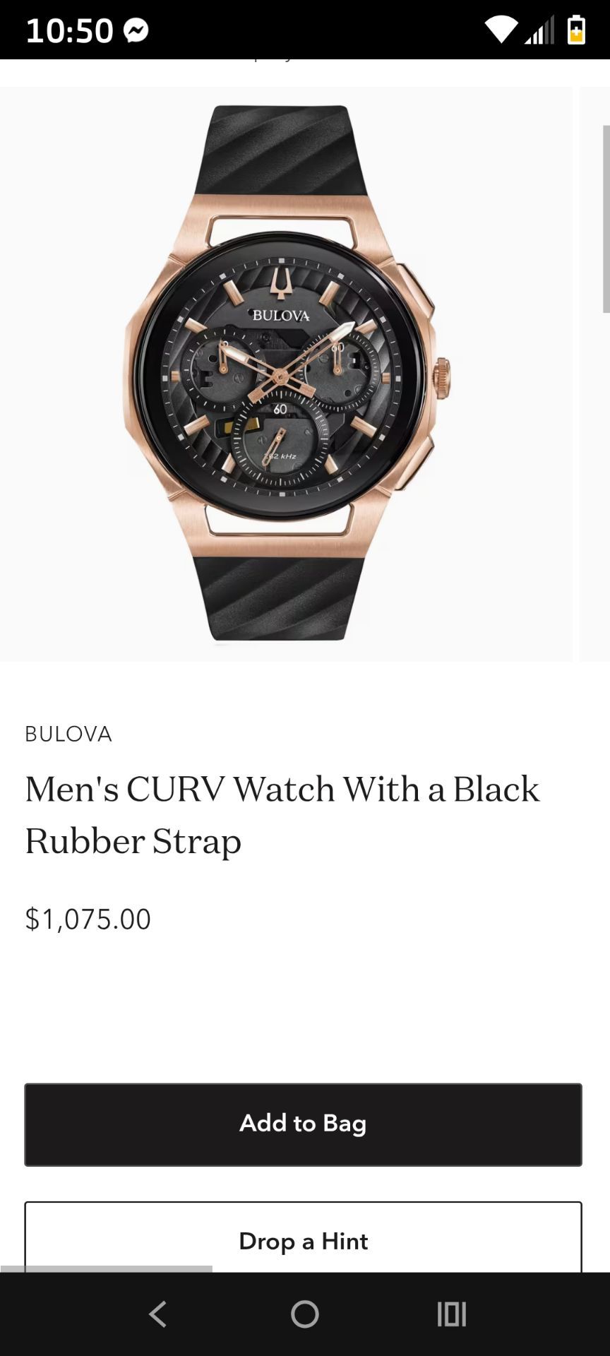 Chronograph Buttons Bulova CURV Men's Chronograph Watch for Sale in San Antonio, TX - OfferUp