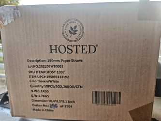 Compostable Straws