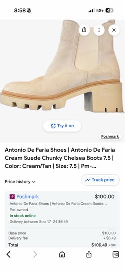 Antonio de faria shoes for women size 7.5
