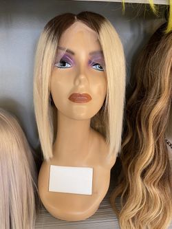 front lace human hair wig