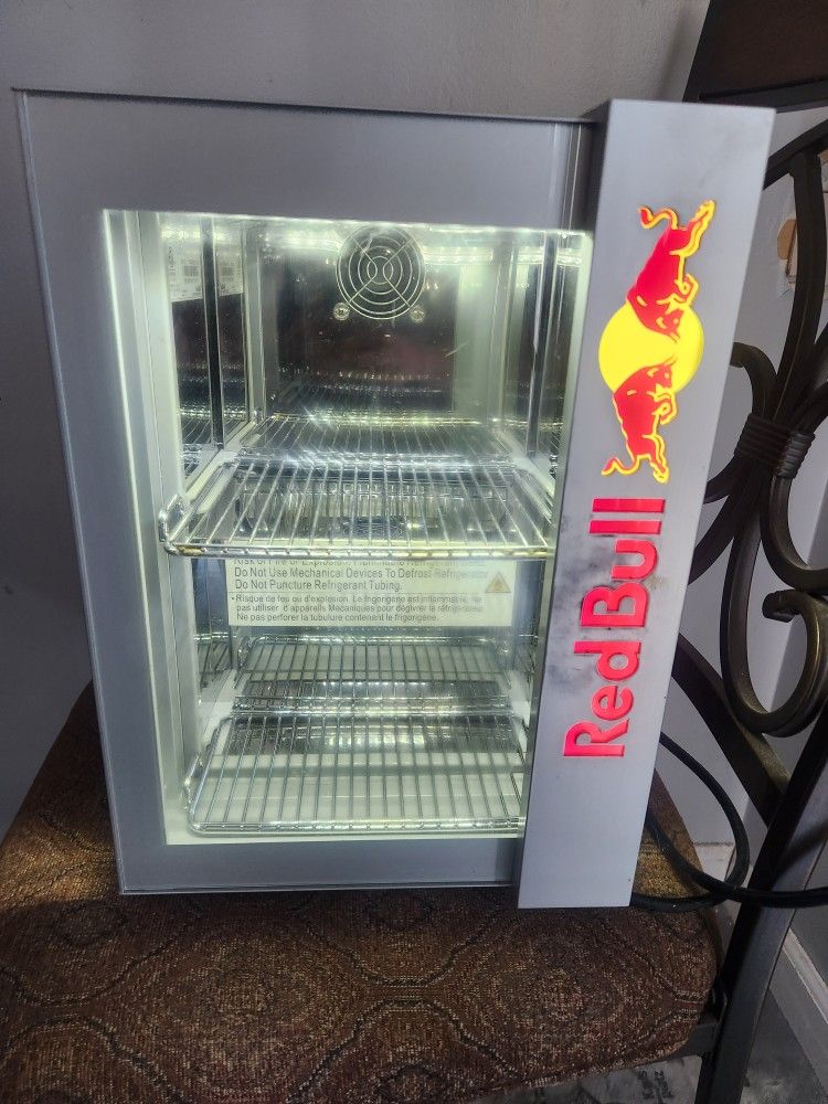 Red Bull Mini Fridge