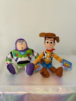Toy Story Woody & Buzz Plushies