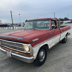 1967 FORD F250 CAMPER SPECIAL 