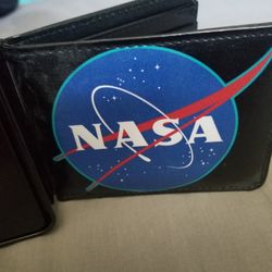 NASA WALLET WITH BOX NEW