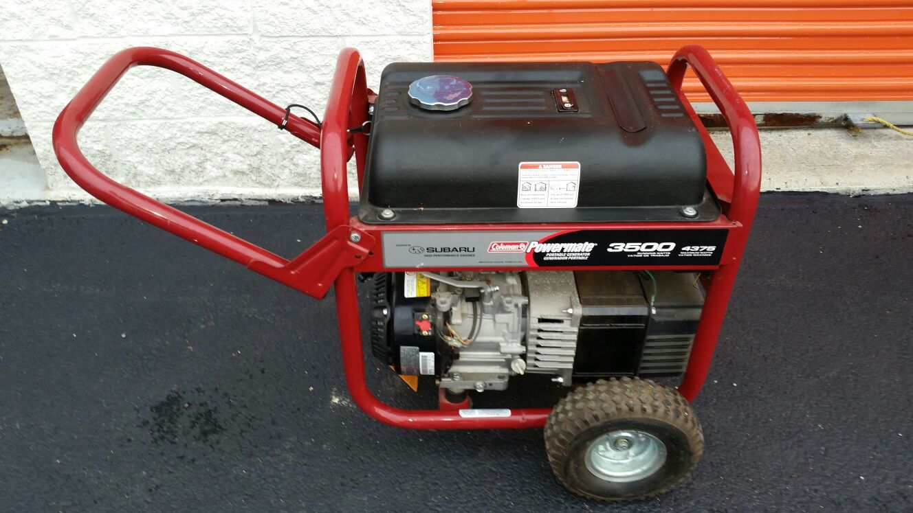 Coleman Subaru Powermate 3500 generator