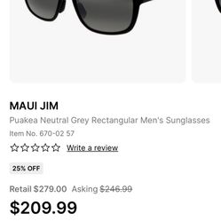 Maui Jim Sunglasses