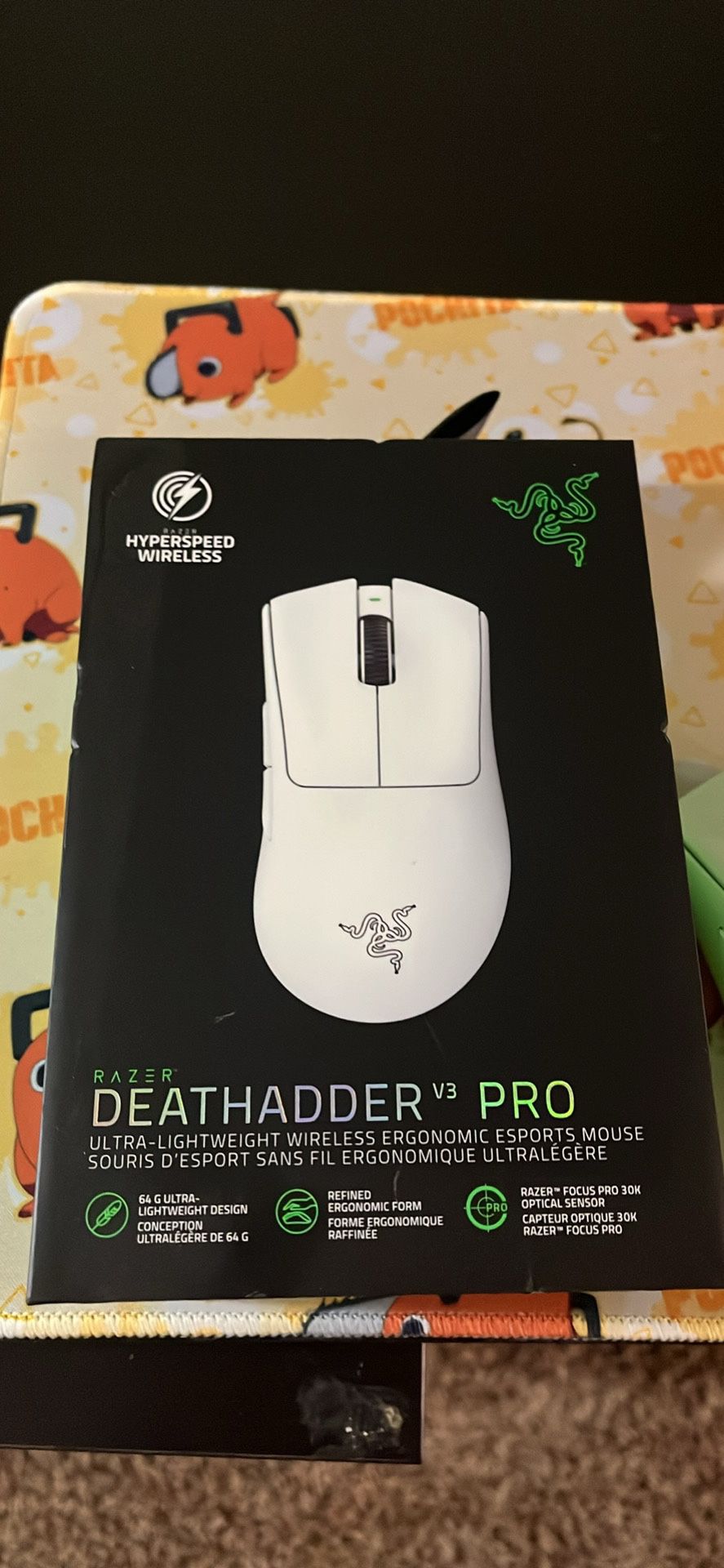 Razer Deathadder V3 Pro Hyperspeed Wireless Gaming Mouse