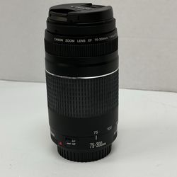 Canon EF 75-300mm Zoom Lens (Great Condition)
