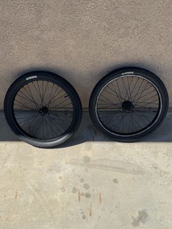 Bmx wheel set