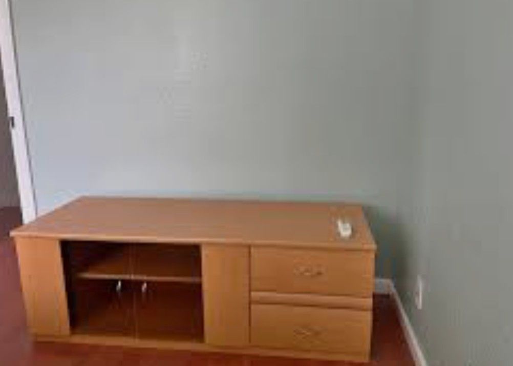 Solid Wood TV Stand / Entertainment Center - $150(OBO)