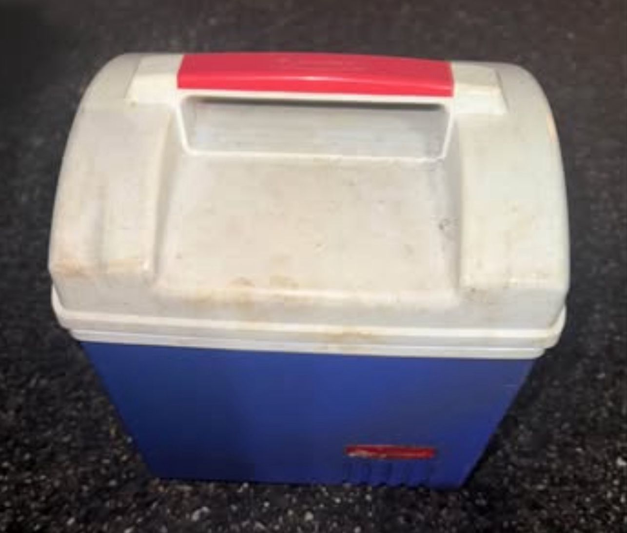 vintage Rubbermaid Sidekick Cooler,1970s
