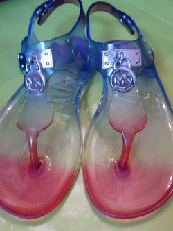 Super Cute Little Girl Michael Kors Jelly Sandals!!!
